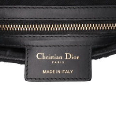 Oblique Canvas Saddle Bag