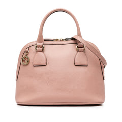 Leather Dome Satchel