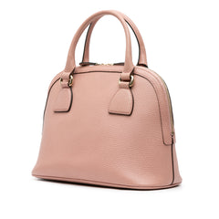 Leather Dome Satchel