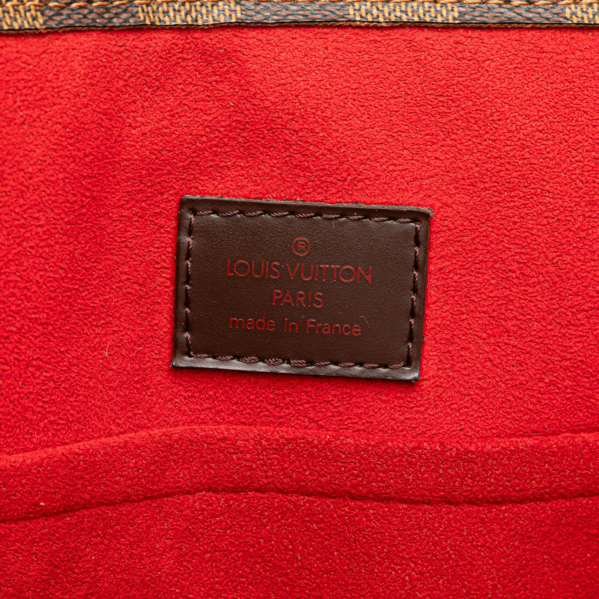 Damier Ebene Sac Plat