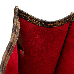 Damier Ebene Sac Plat