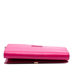 Leather Chyc Ligne Wallet on Chain