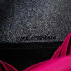 Leather Chyc Ligne Wallet on Chain