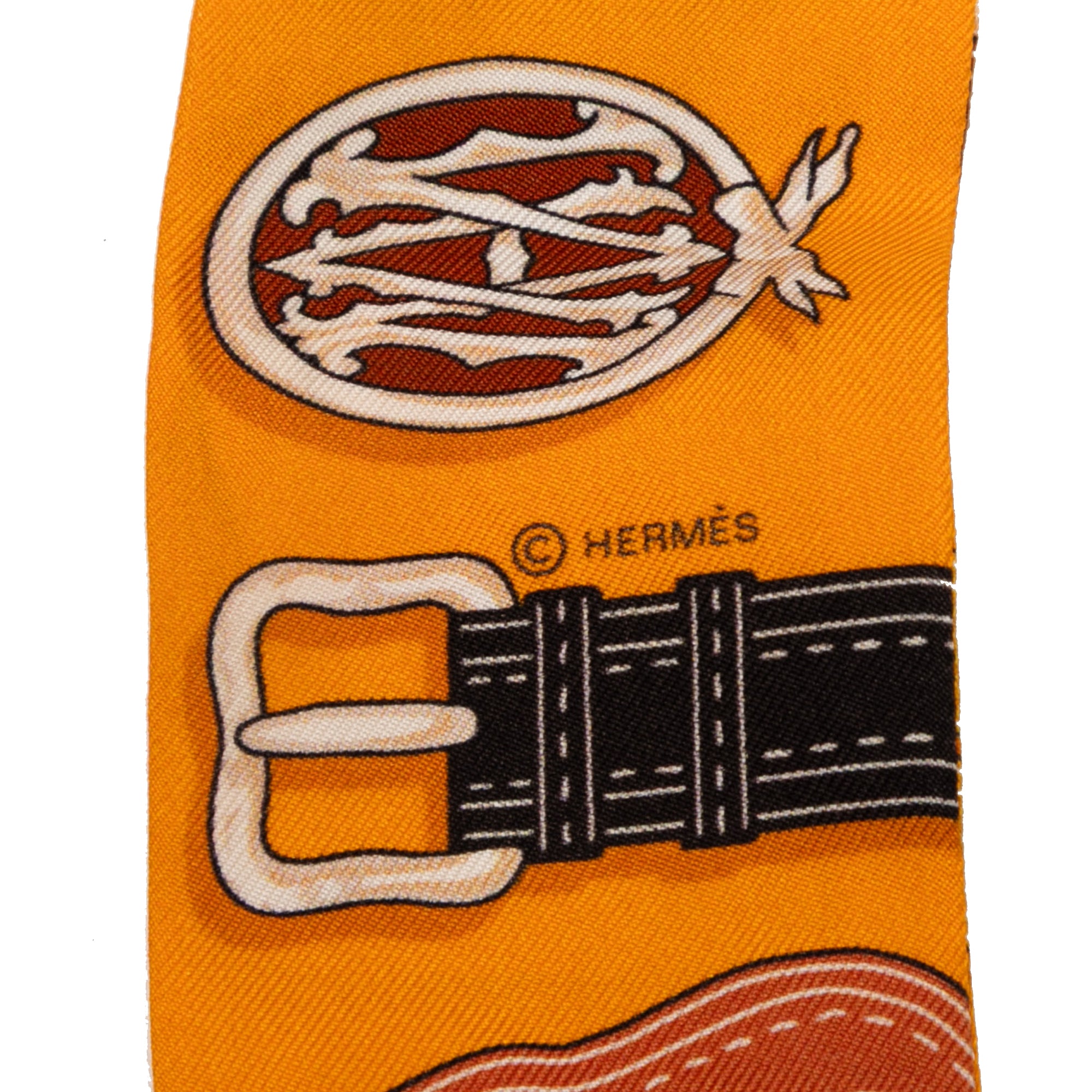 Harnais Des Presidents Twilly Silk Scarf