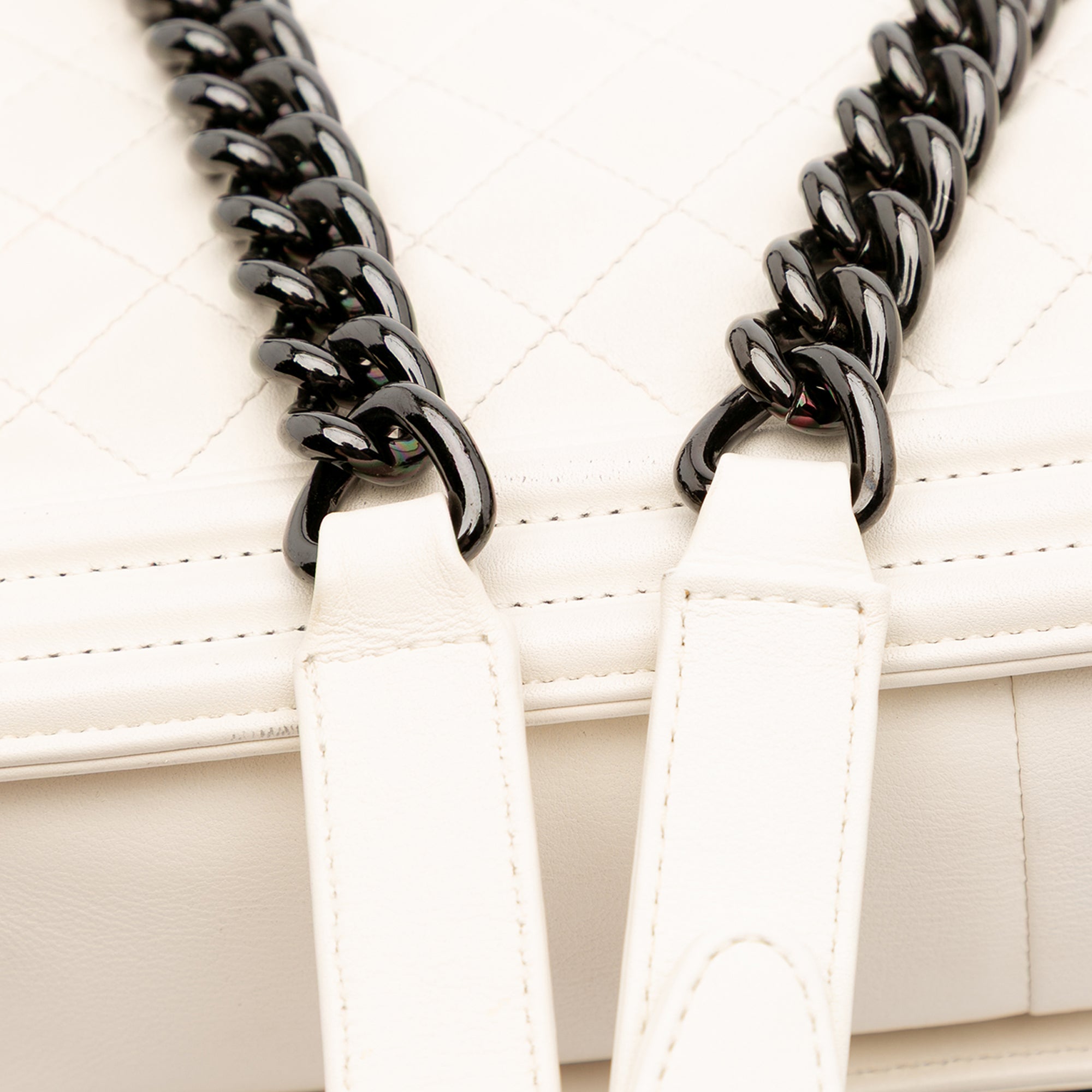 Medium Quilted Lambskin Boy Flap