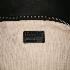 Medium Tricolor Calfskin Puzzle Satchel