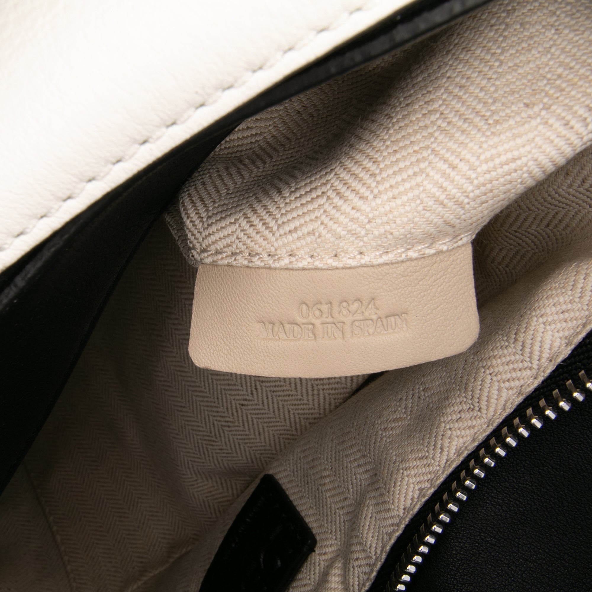 Medium Tricolor Calfskin Puzzle Satchel