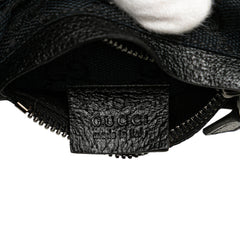 GG Canvas Double Pocket Belt Bag