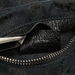 GG Canvas Double Pocket Belt Bag