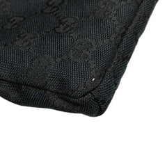 GG Canvas Double Pocket Belt Bag