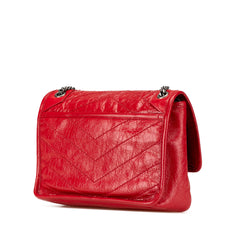 Baby Crinkled Calfskin Monogram Niki Bag