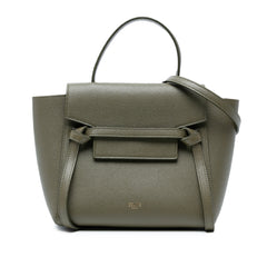 Nano Grained Calfskin Belt Bag