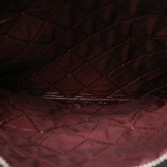 Quilted Lambskin CC Beauty Foldover Clutch