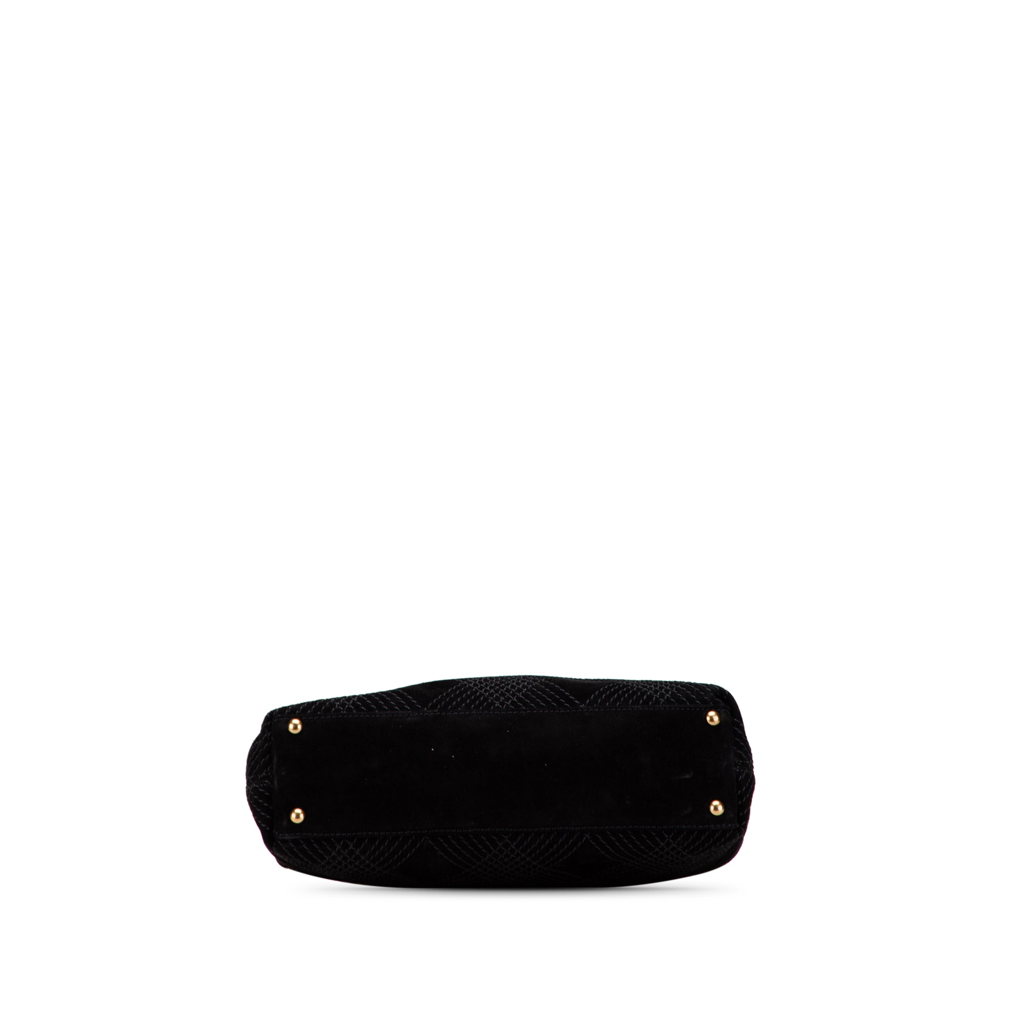 CC Stitched Suede Tote