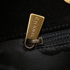 CC Stitched Suede Tote