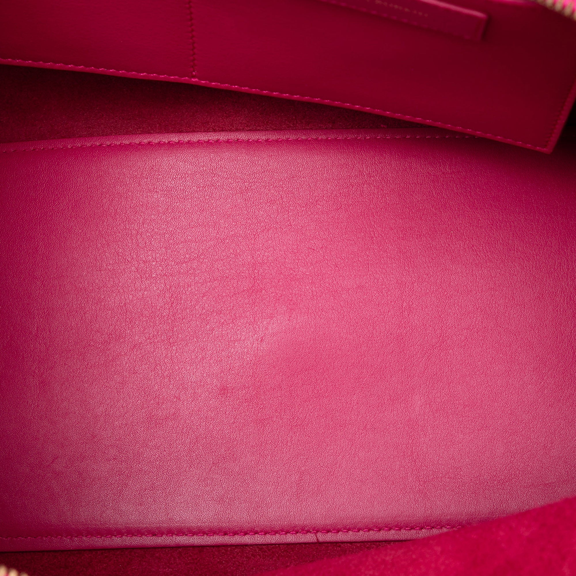 Small Calfskin Cabas Chyc Satchel