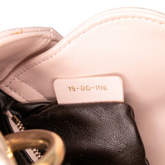 Mini Lambskin Cannage Lady Dior