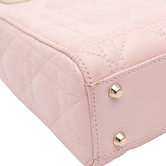 Mini Lambskin Cannage Lady Dior