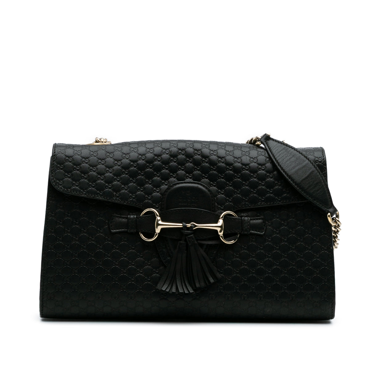 Medium Microguccissima Emily Shoulder Bag