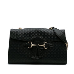 Medium Microguccissima Emily Shoulder Bag