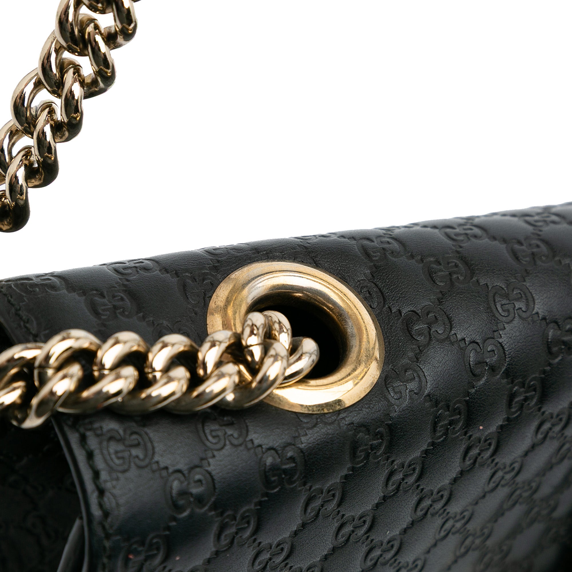 Medium Microguccissima Emily Shoulder Bag
