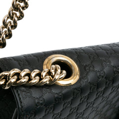Medium Microguccissima Emily Shoulder Bag