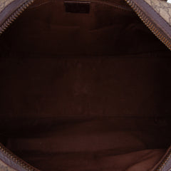 GG Supreme Web Boston Bag