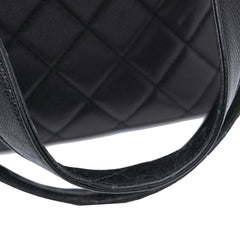 Quilted Caviar Shoulder Bag
