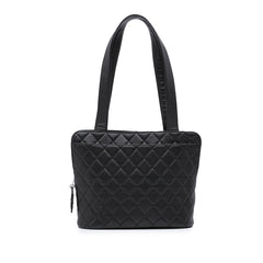 Quilted Caviar Shoulder Bag