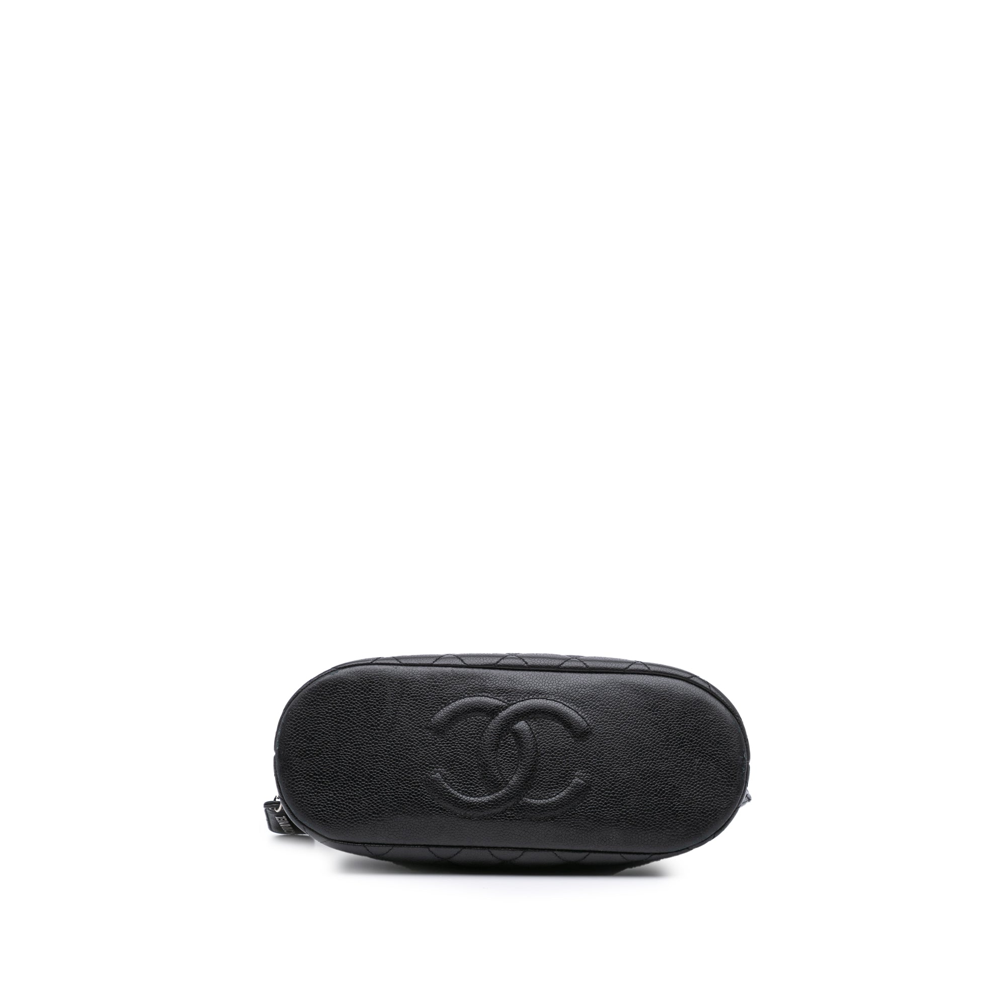 Quilted Caviar Shoulder Bag