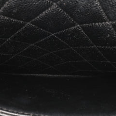 Quilted Caviar Shoulder Bag