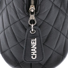 Quilted Caviar Shoulder Bag