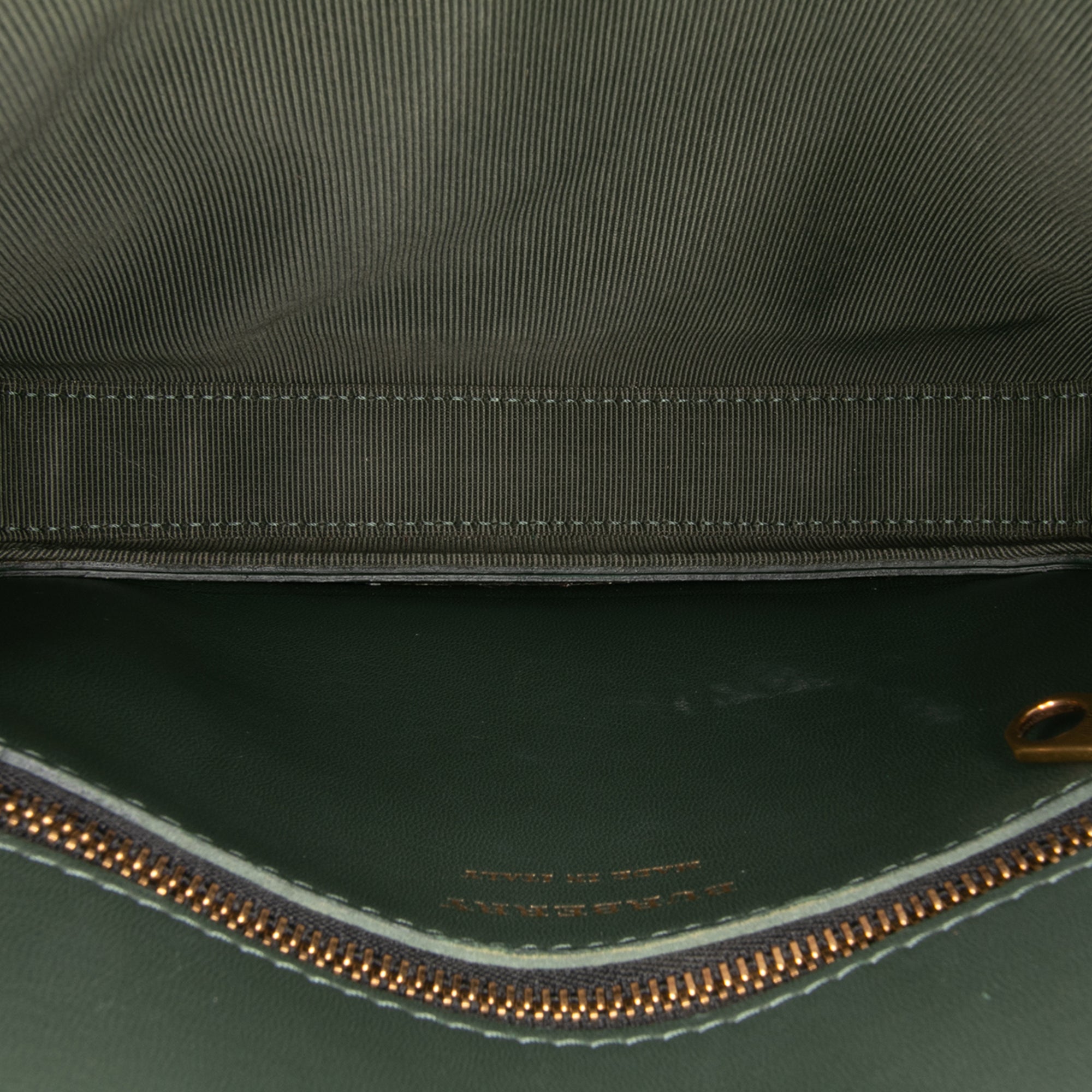 1983 Knight Check Canvas and Smooth Calfskin Grommet Chain Crossbody