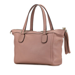 Soho Leather Working Tote