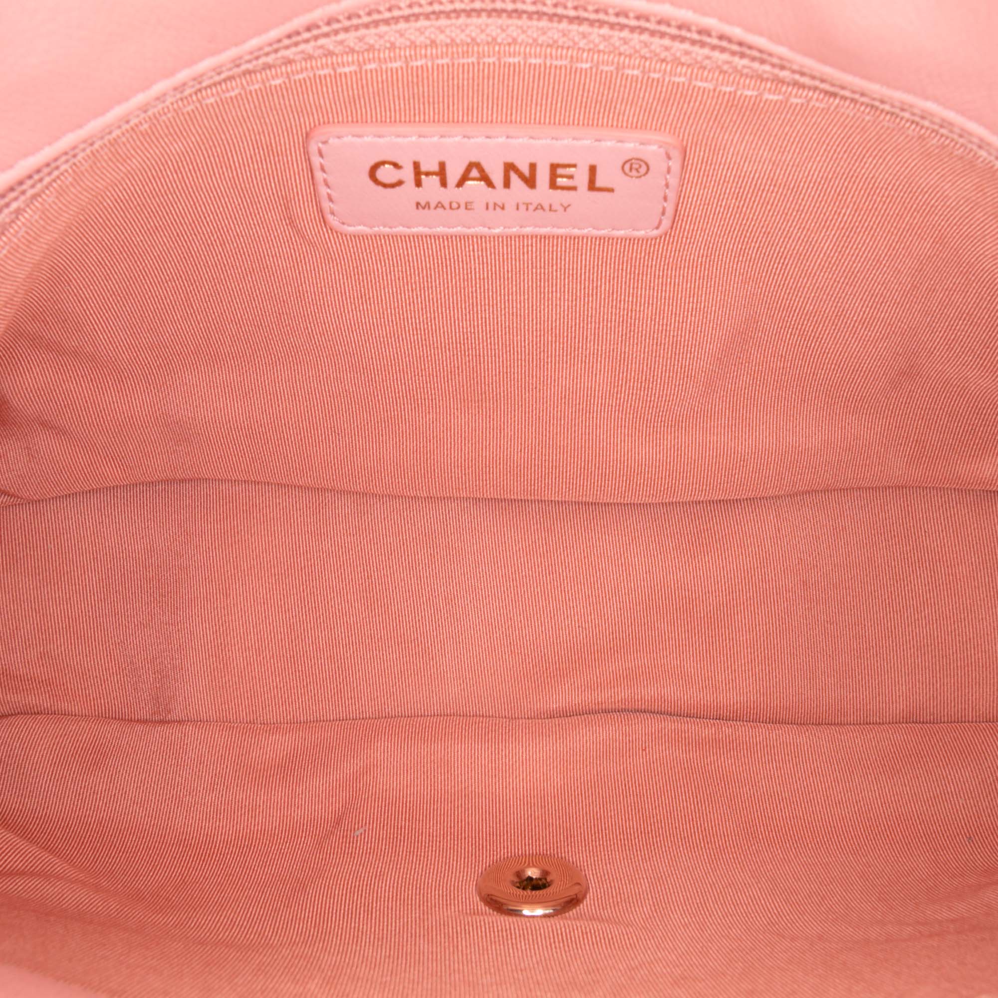 Mini Tweed Pearl Top Handle Flap