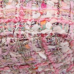 Mini Tweed Pearl Top Handle Flap