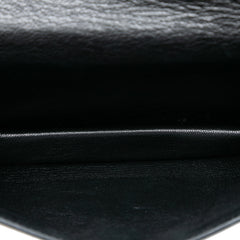 Mini Metallic Saffiano Sound Lock Satchel