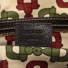GG Canvas Embroidered Mushroom Tote