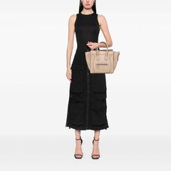 Mini Calfskin Luggage Tote