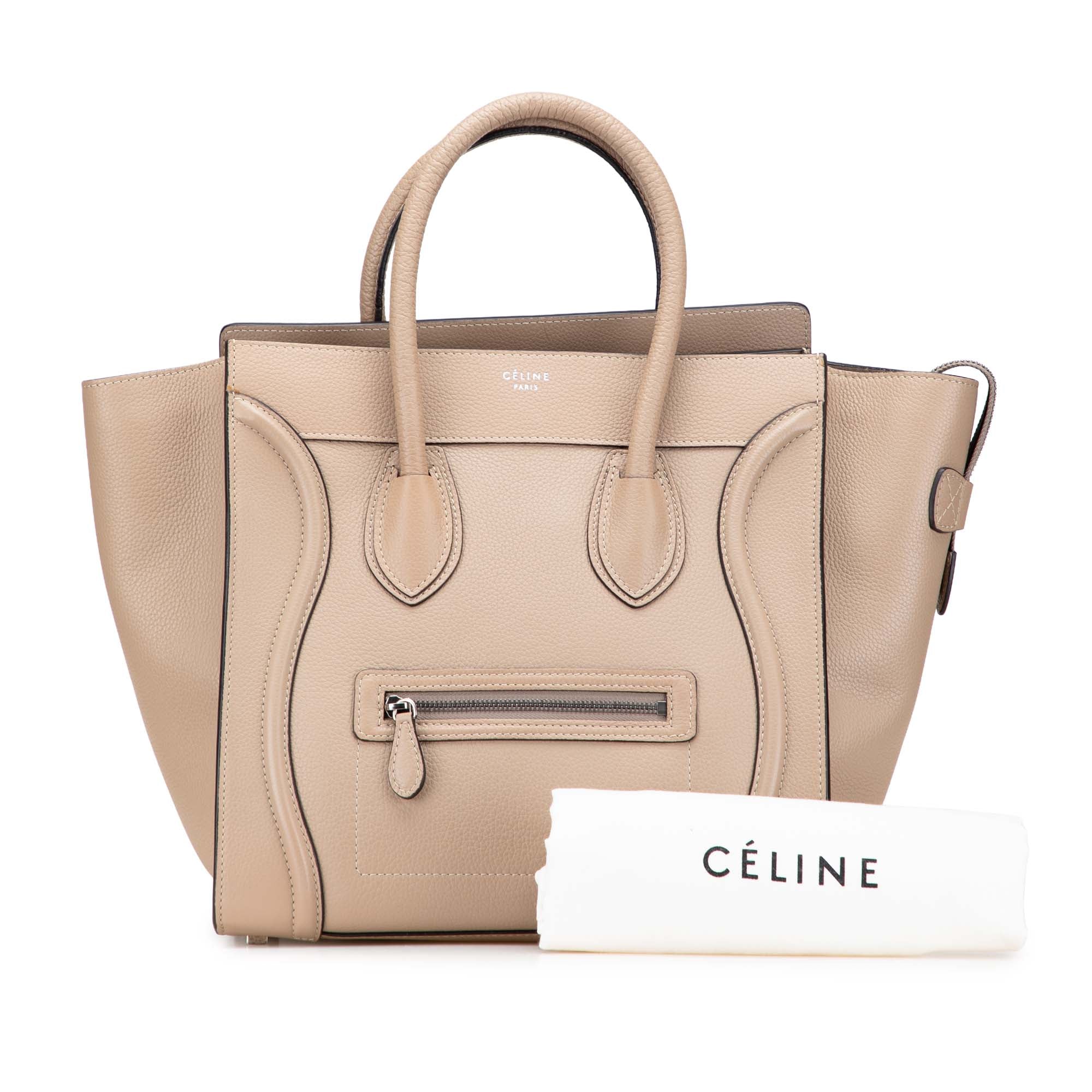Mini Calfskin Luggage Tote