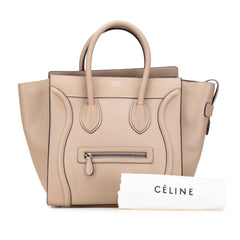 Mini Calfskin Luggage Tote