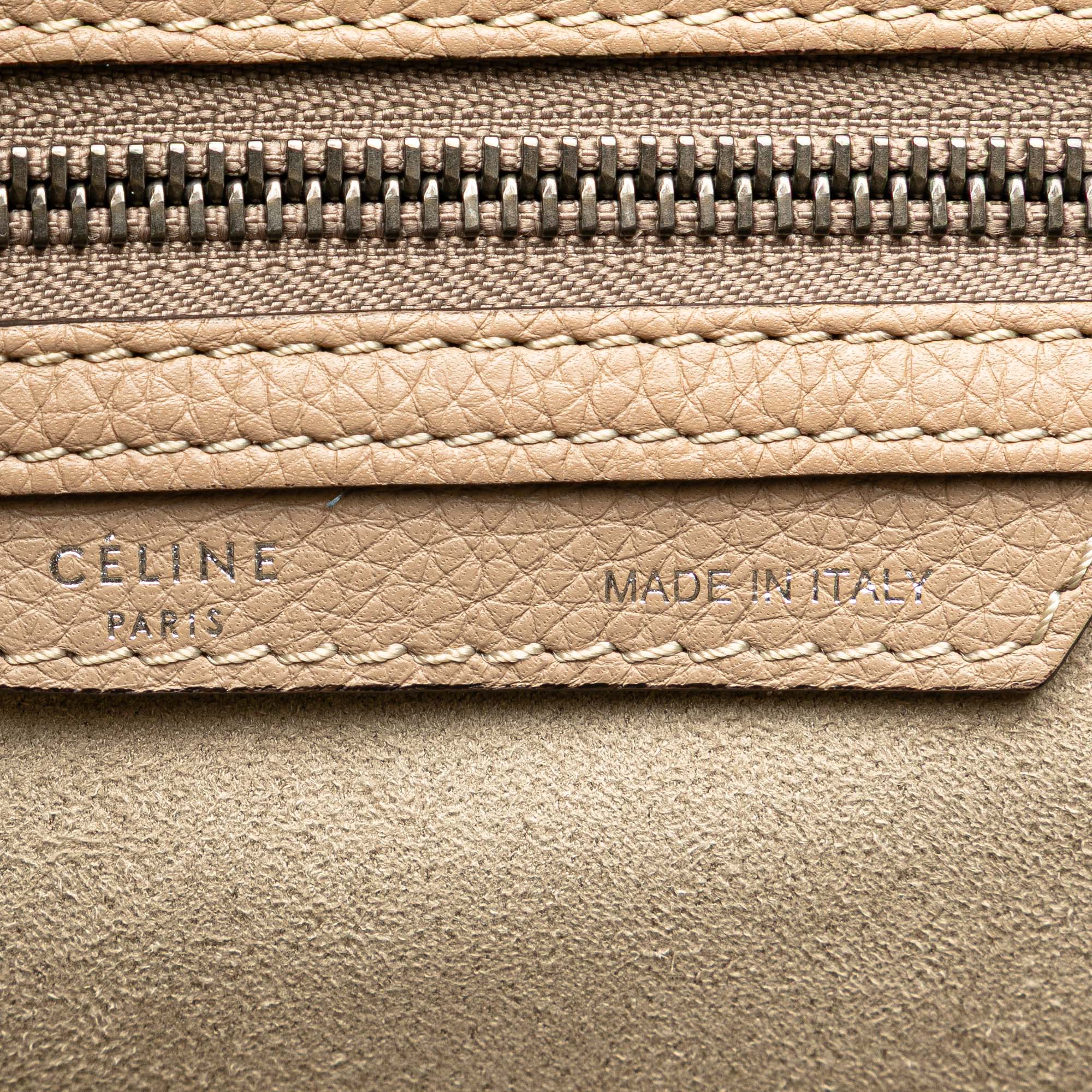 Mini Calfskin Luggage Tote