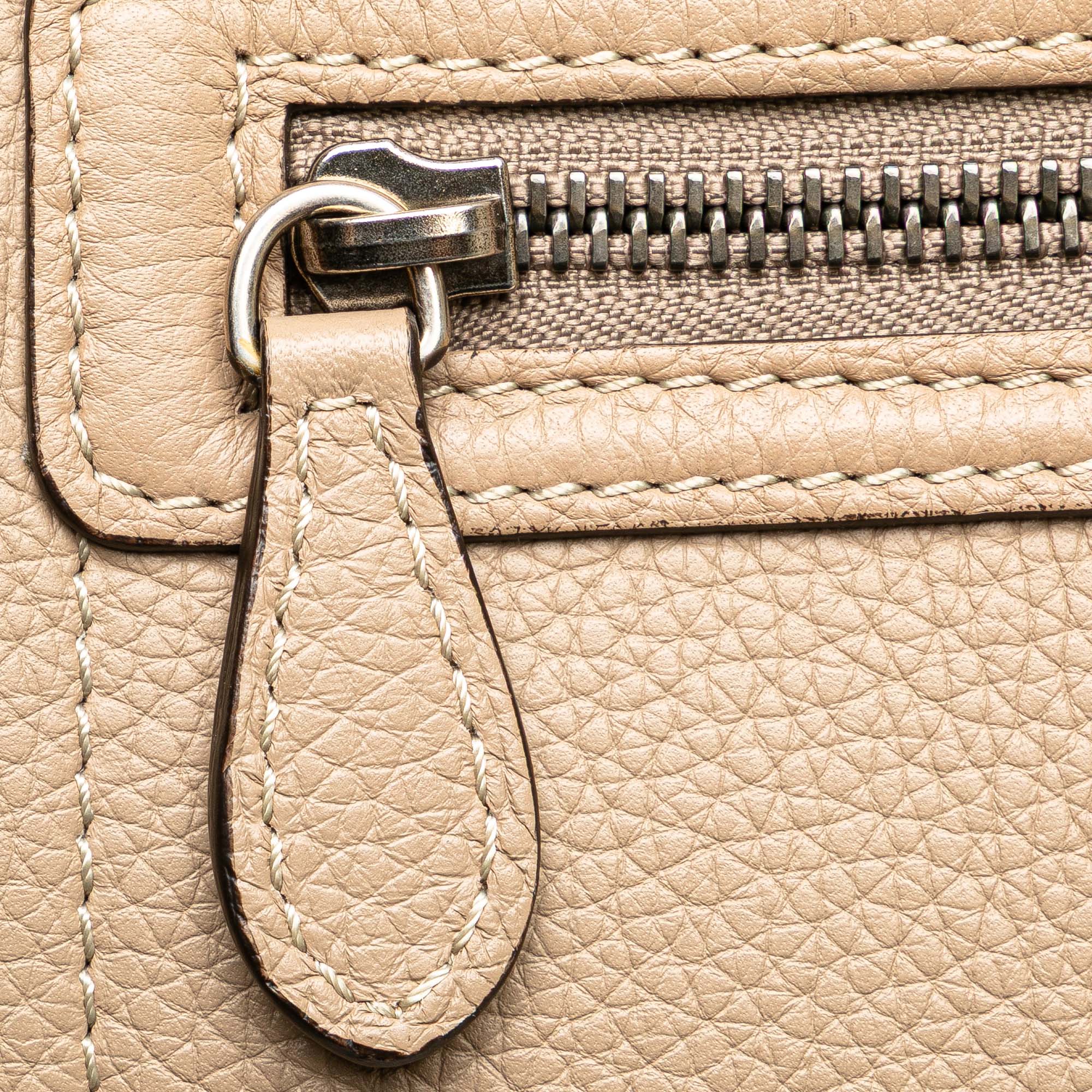 Mini Calfskin Luggage Tote