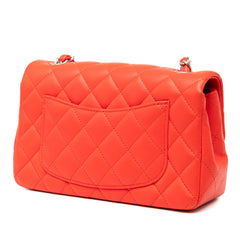 Mini Rectangular Classic Lambskin Single Flap
