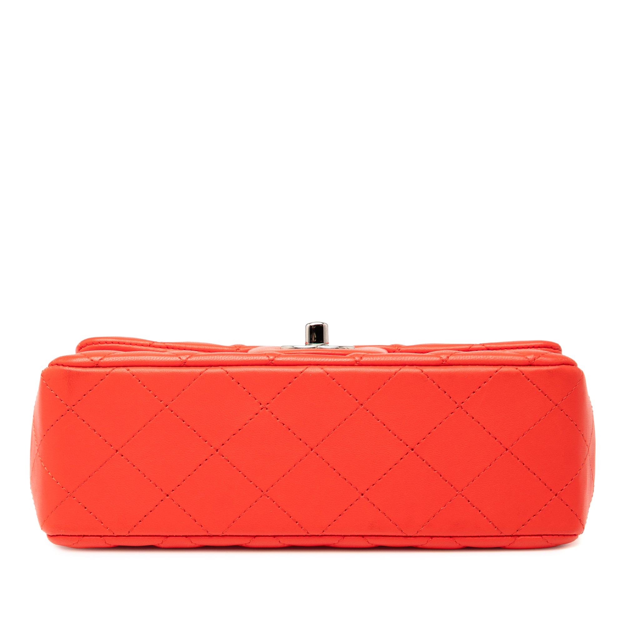 Mini Rectangular Classic Lambskin Single Flap