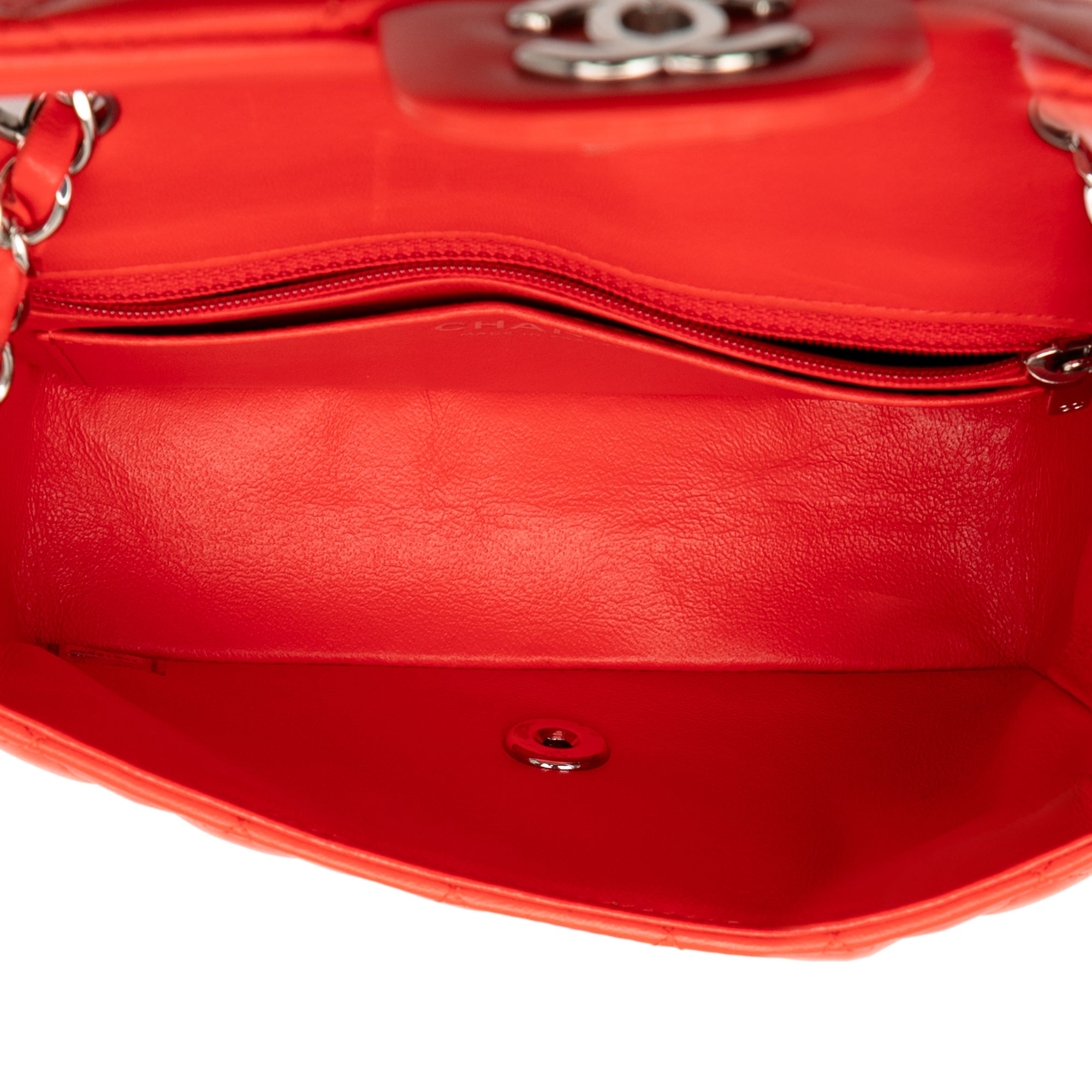 Mini Rectangular Classic Lambskin Single Flap