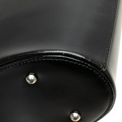 House Check Trimmed Leather Shoulder Bag