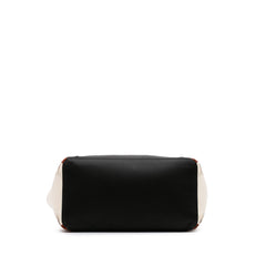 Tricolor Leather Louela Tote