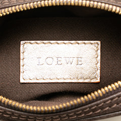 Mini Anagram Leather Tassel Crossbody