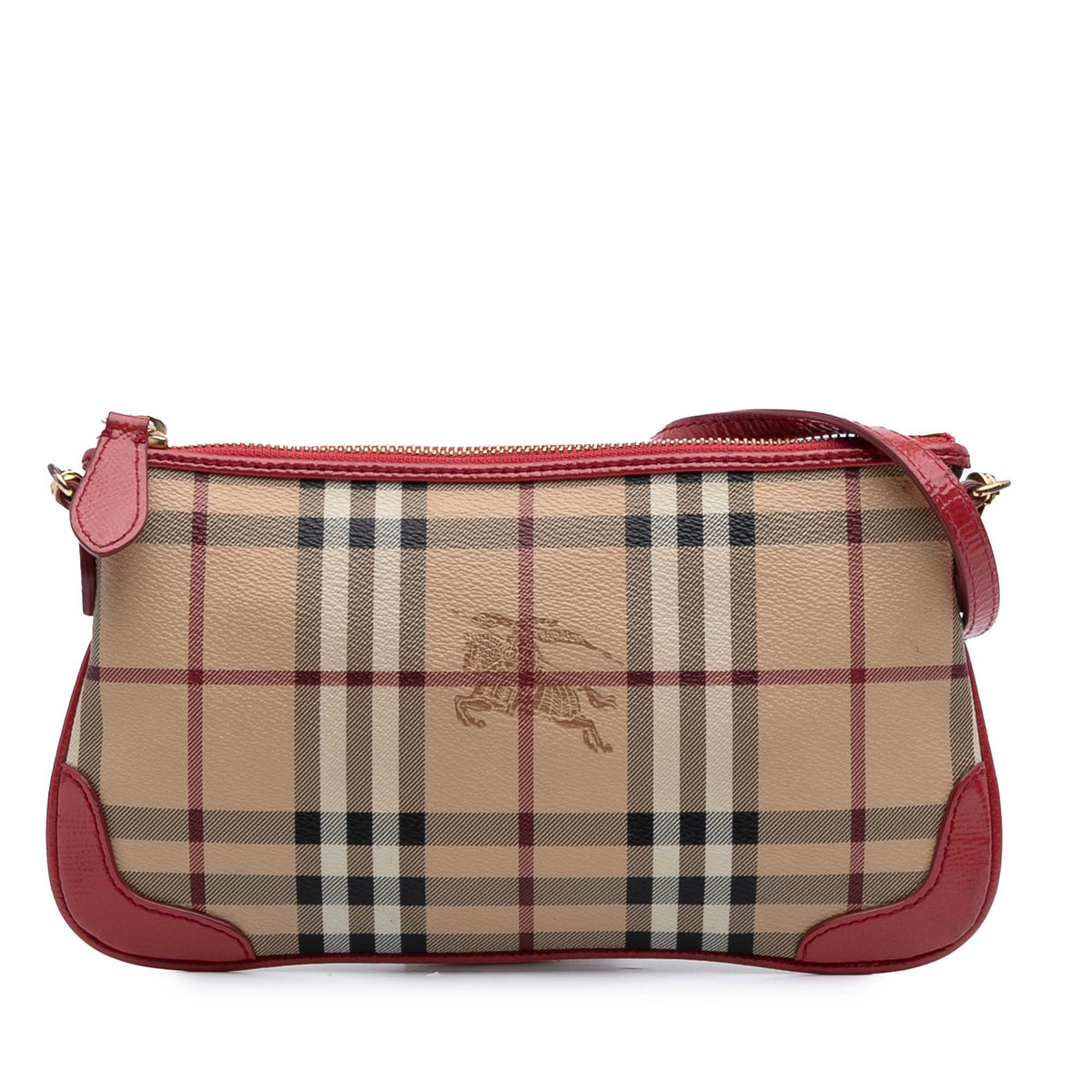Haymarket Check Coated Canvas Peyton Crossbody